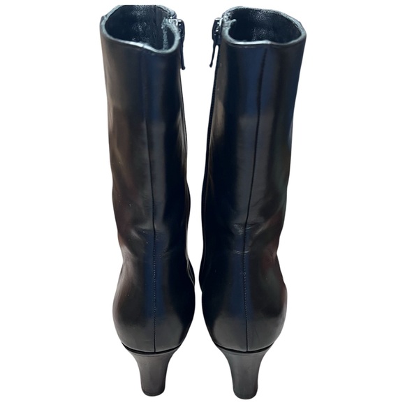 Adrian Troncoso Buenos Aires Black Leather Boots No SizeTag, Fits Like Women’s 6 - Picture 6 of 12